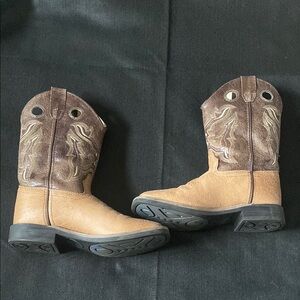 Old West Two-Tone Western Boots